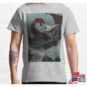 Inside Dragons Fight Classic Tshirt
